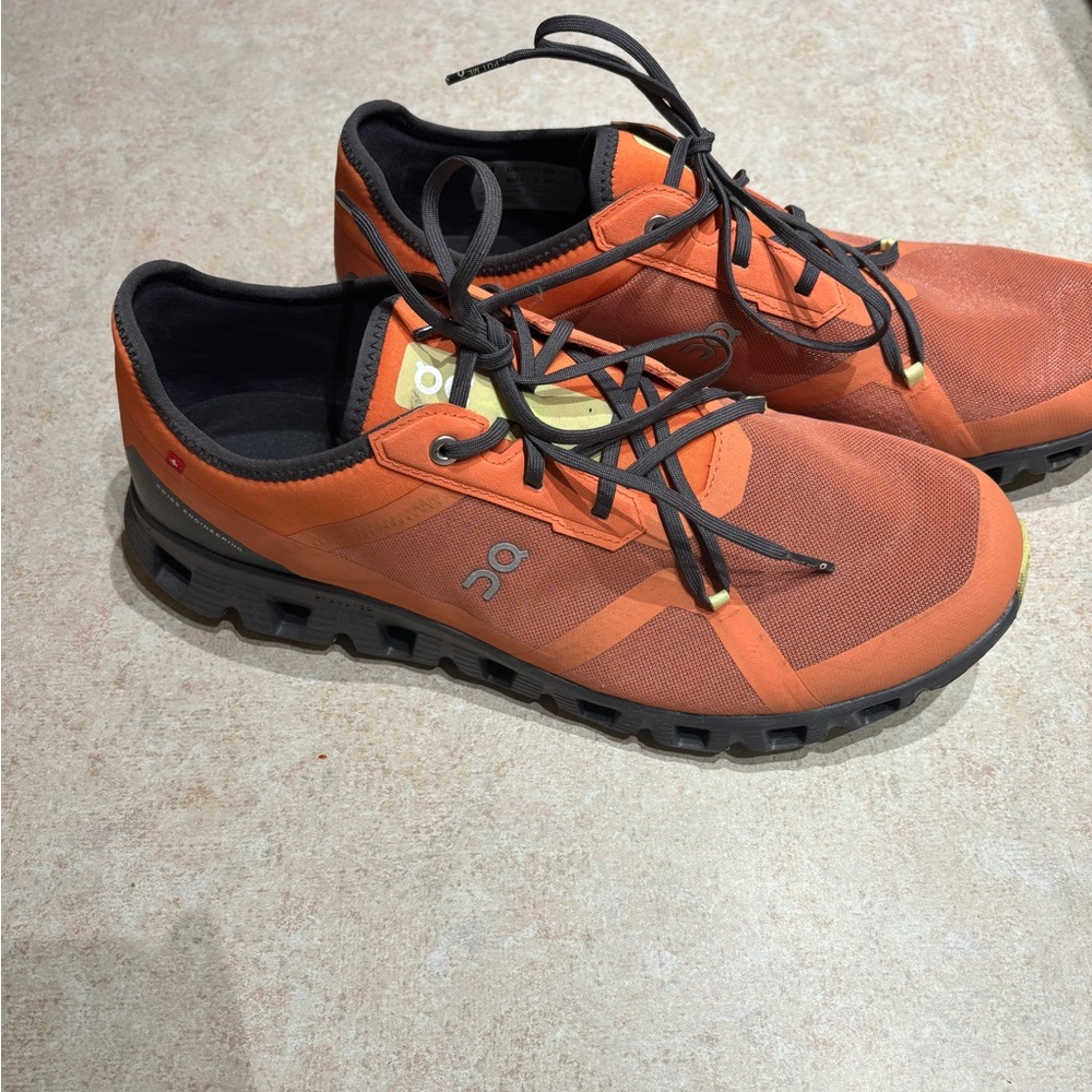 On Running Men's Orange Athletic Shoes size 13